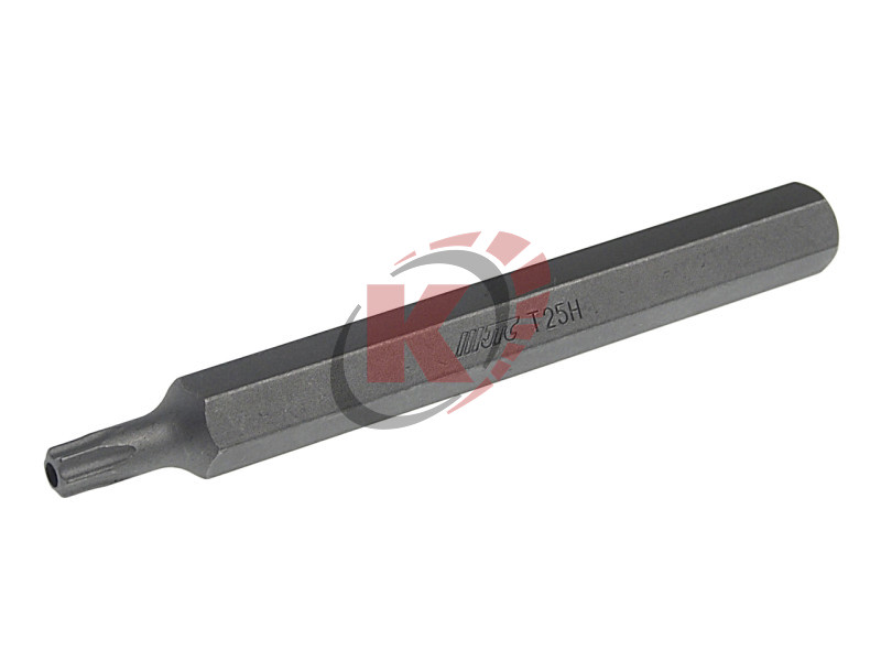 Бита TORX T25 L=80мм 5/16" с отверстием (JTC-1248025)