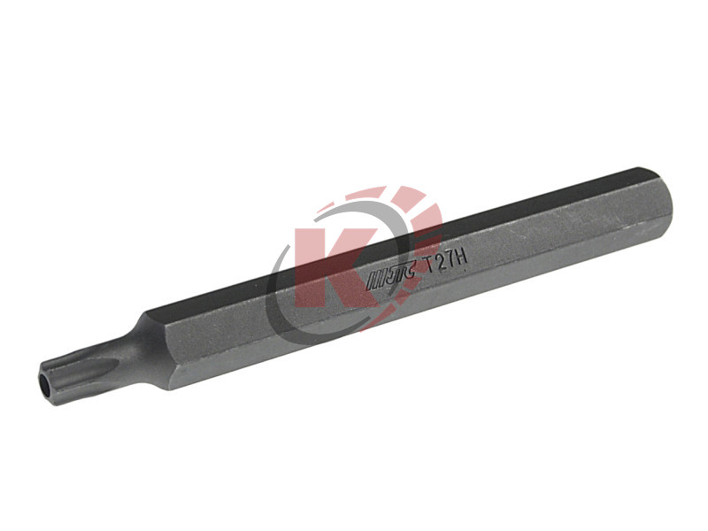 Бита TORX T27 L=80мм 5/16" с отверстием (JTC-1248027)