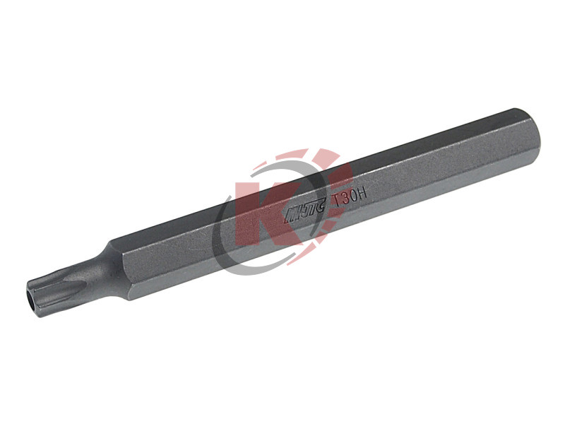 Бита TORX T30 L=80мм 5/16" с отверстием (JTC-1248030)