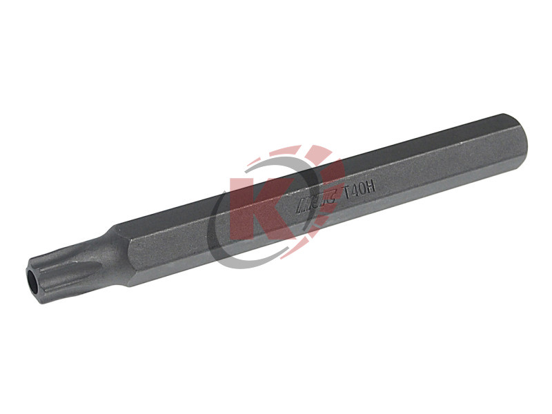 Бита TORX T40 L=80мм 5/16" с отверстием (JTC-1248040)