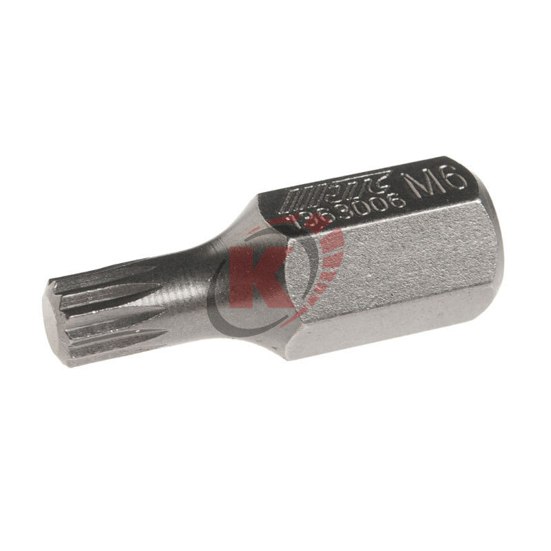 Бита SPLINE M6 L=30мм 10мм (JTC-1363006)