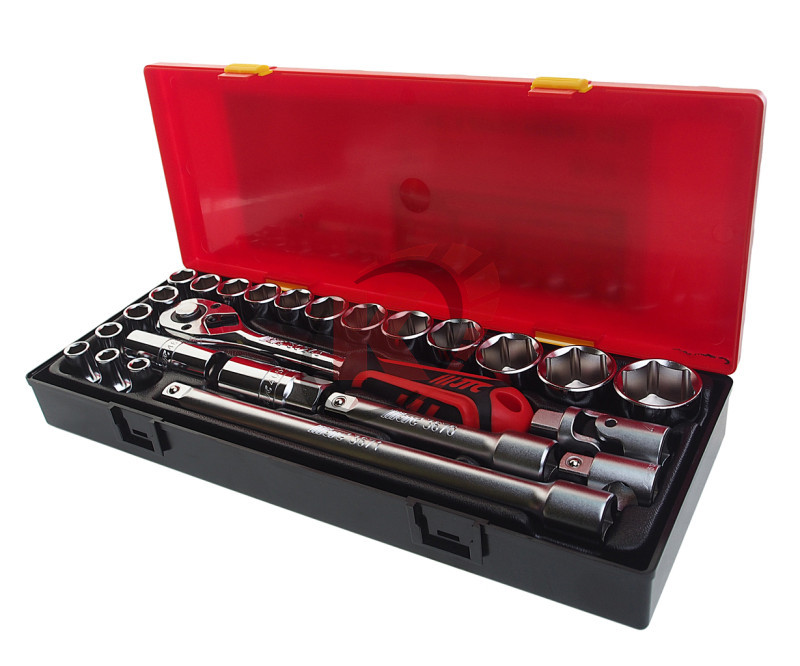 Набор торцевых головок 1/2" 25пр. 8-32мм (JTC-K4253)