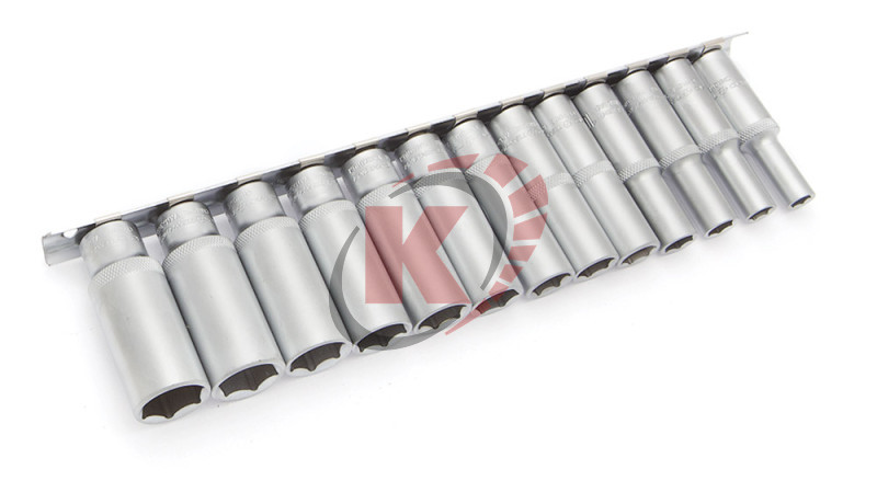 Набор торцевых головок длинных 3/8" 13пр. 7-19 (610313) ДТ