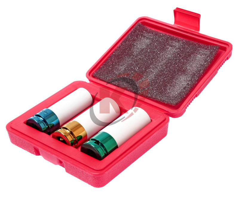 Набор торцевых головок удар. 1/2" тонкостенных 17,19,22мм (JTC-3304A)