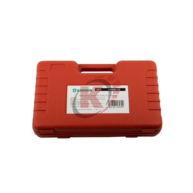 Набор торцевых головок удар. 3/4" 10пр. 24-46 (626551-10) Garwin