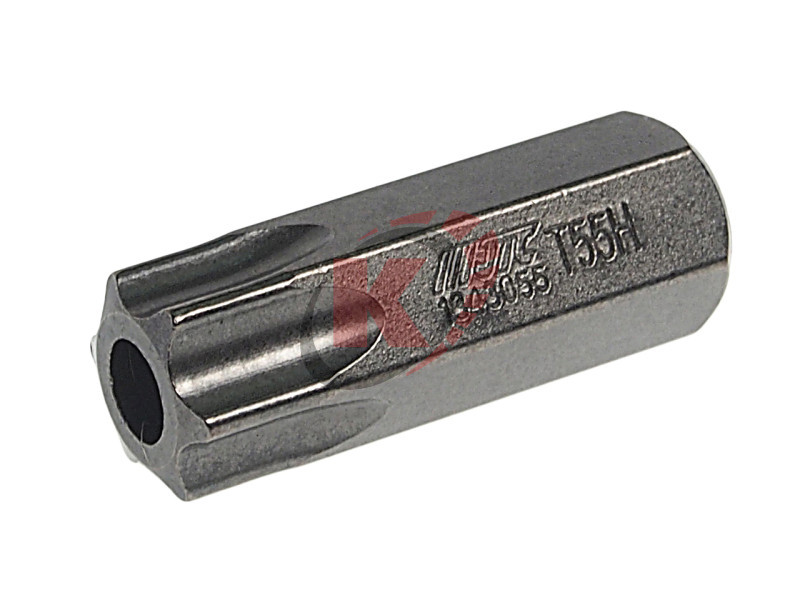 Бита TORX T55 L=30мм 10мм с отверстием (JTC-1343055)