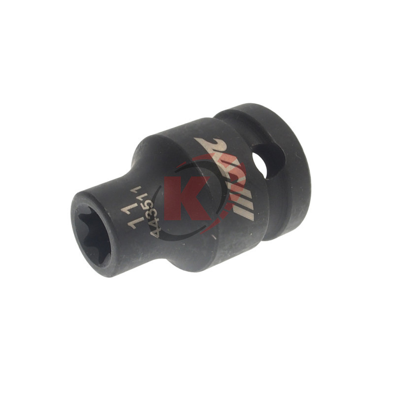 Головка торцевая 1/2" E11 L=38мм ударная (JTC-443511)