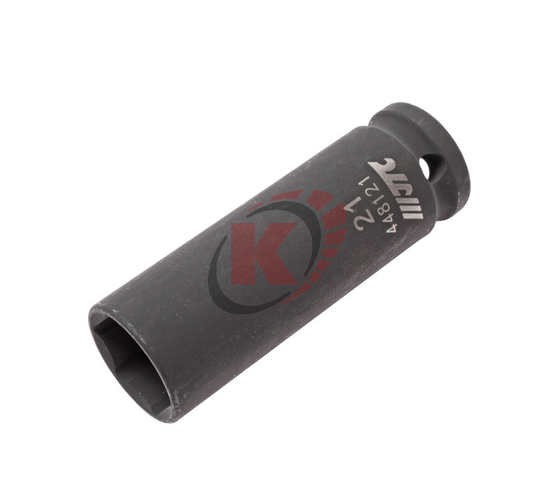 Головка торцевая 6гр. 1/2" S=21мм L=82мм ударная тонкостенная (JTC-448121)