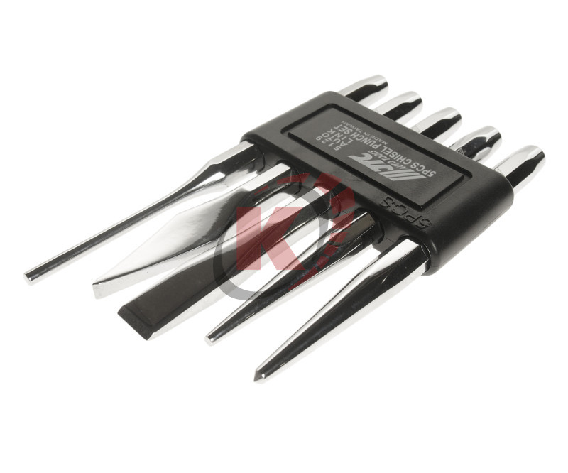 Набор выколоток и зубил с кернером 5пр. (JTC-5129)