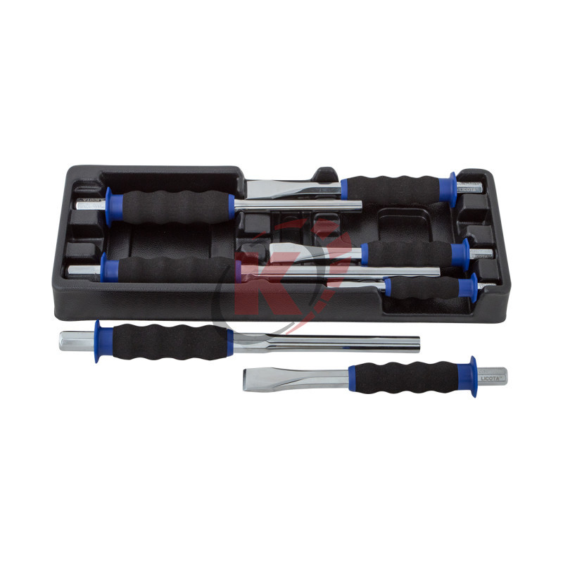 Набор выколоток и зубил 7пр. ложемент (ACK-384020) Licota