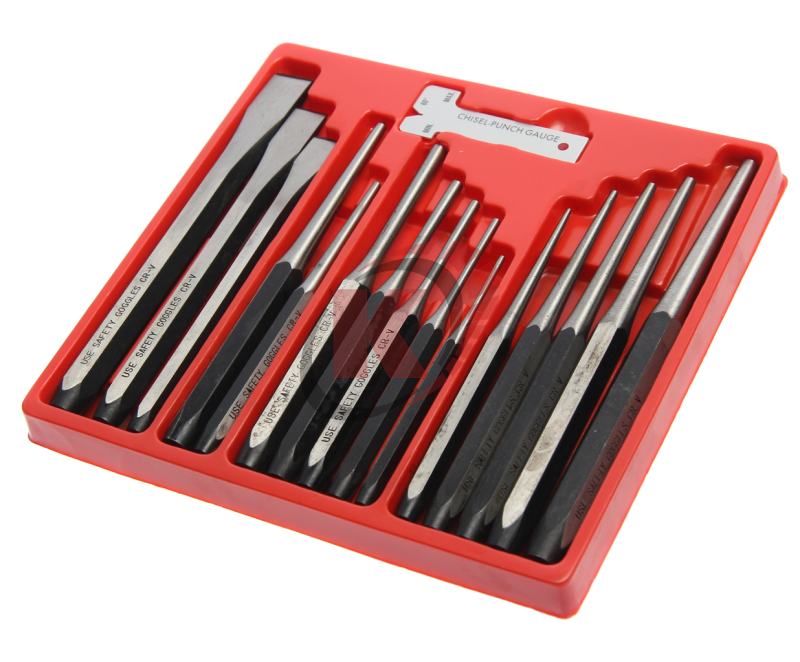 Набор зубил, выколоток и кернеров, 16пр (JTC-7113) JTC