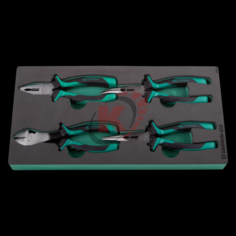 Набор шарнирно-губцевого инструмента 4 пр. ложемент EVA (646310) Garwin