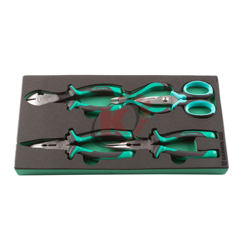 Набор шарнирно-губцевого инструмента 5 пр. ложемент EVA (646315) Garwin