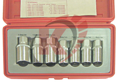 Набор шпильковертов 1/2" 7пр. 5-14мм (ATF-5064) Licota