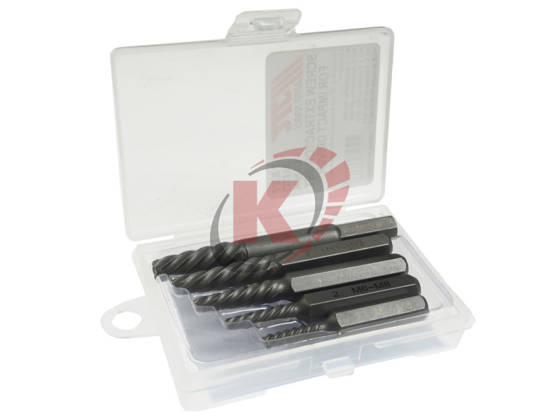 Набор экстракторов шпилек 5пр. 1/8-3/4" (JTC-7827)