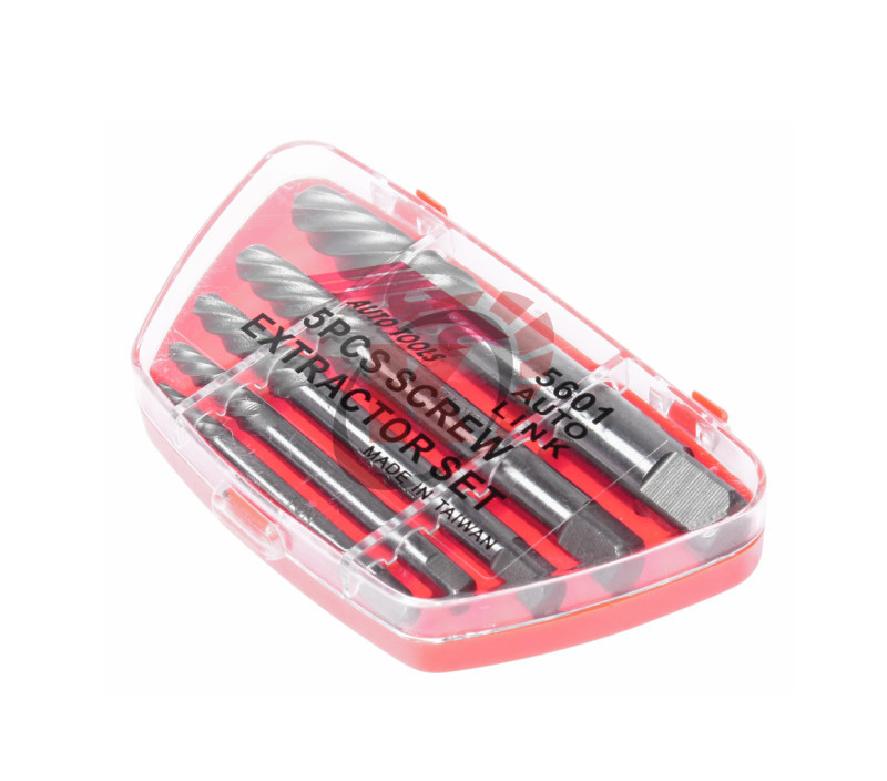 Набор экстракторов шпилек 5пр. 7/64"-19/64" (JTC-5601)