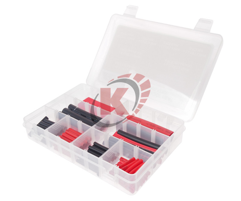 Набор термоусадочных трубок дюймовых длина 38-76мм 100шт (JTC-5919)