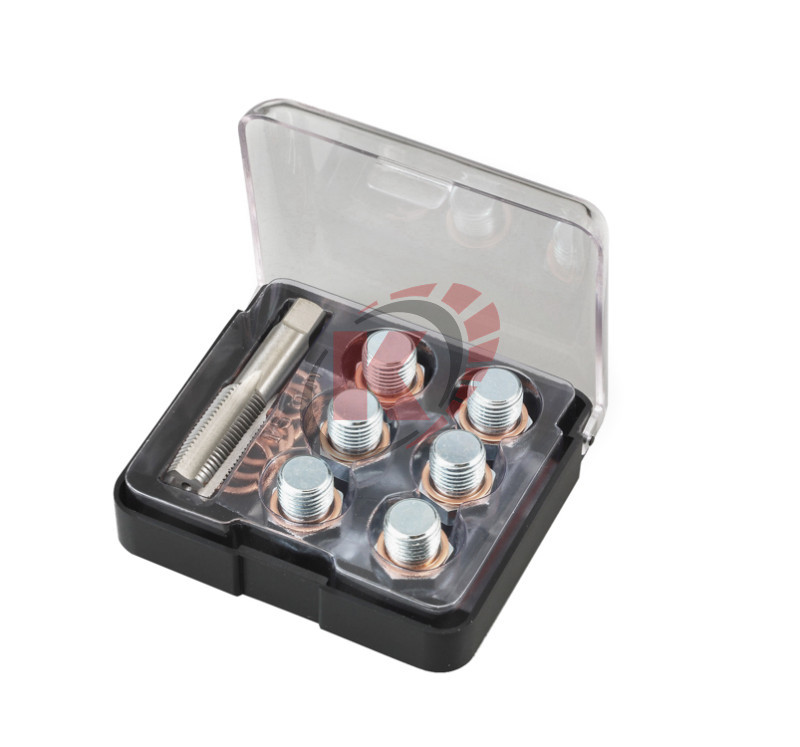 Набор для восстановления резьбы масляной пробки М15х1,5 (ATA-7600B) Licota