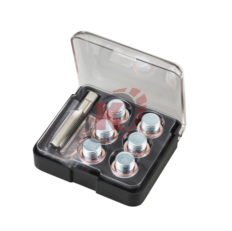 Набор для восстановления резьбы масляной пробки М17х1,5 (ATA-7600C) Licota