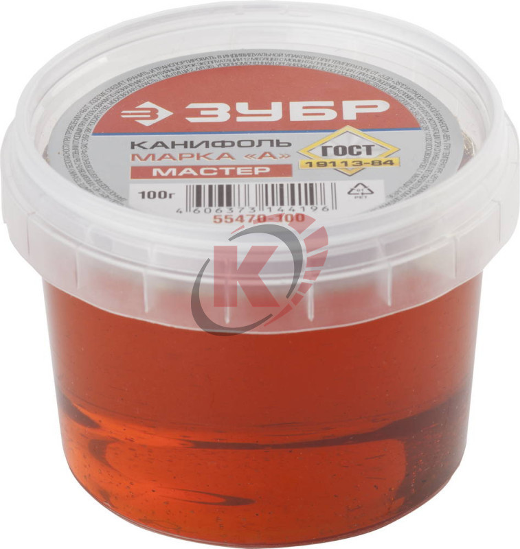 Канифоль 100г (55470-100) Зубр