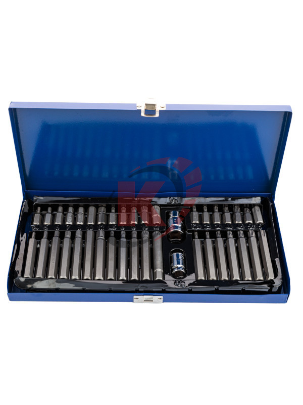 Набор бит TORX+HEX+SPLINE 40пр. (VR41002) Vertul