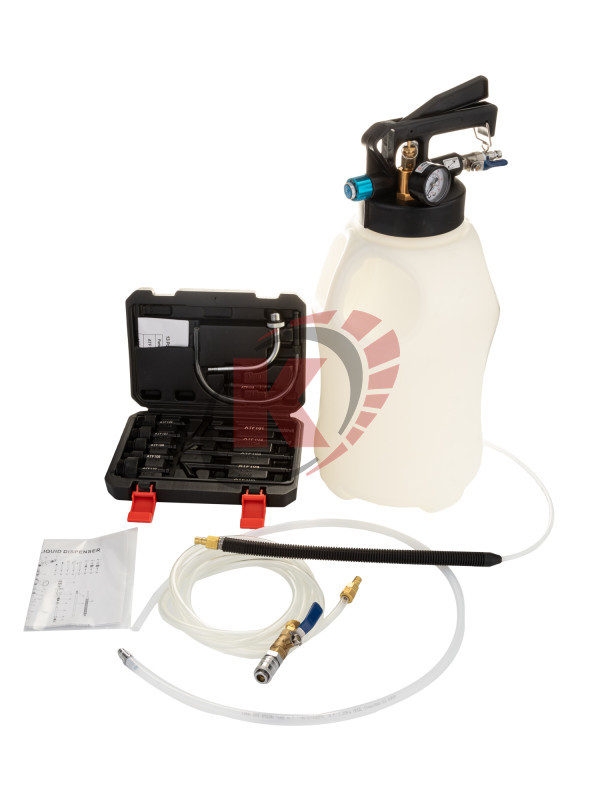 Пневматическое устройство для заправки масла в АКПП 10 литров (VR50035) Vertul