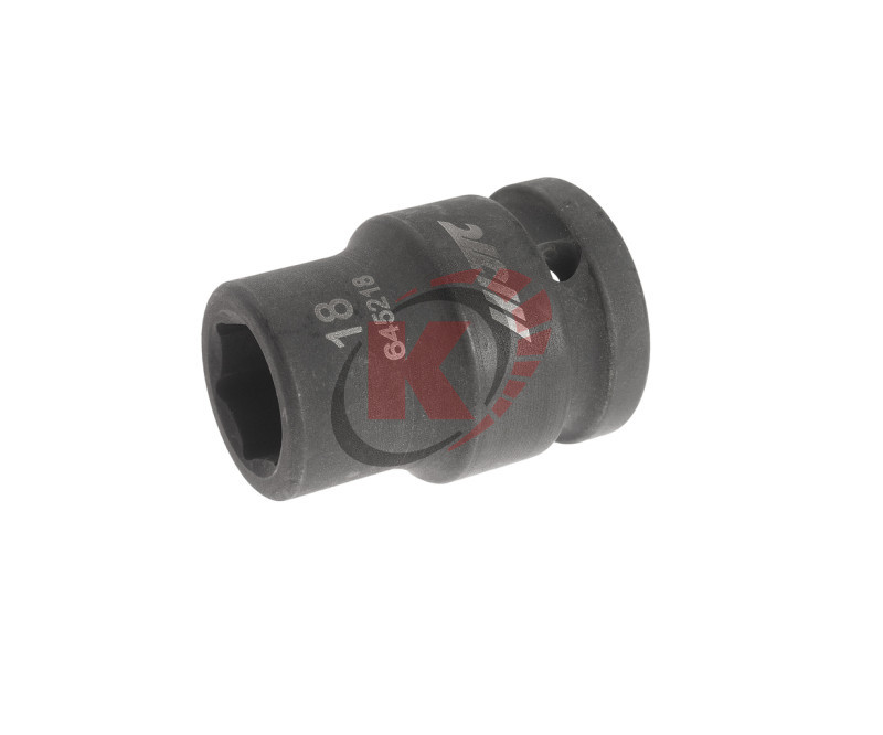 Головка торцевая 6гр. 3/4" S=18мм L=52мм ударная (JTC-645218)