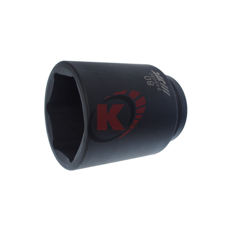 Головка торцевая 6гр. 1" S=80мм L=135мм ударная (JTC-849080)