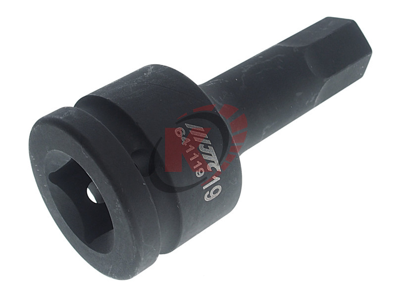 Бита-насадка HEX H19 L=100мм 3/4" ударная (JTC-641119)