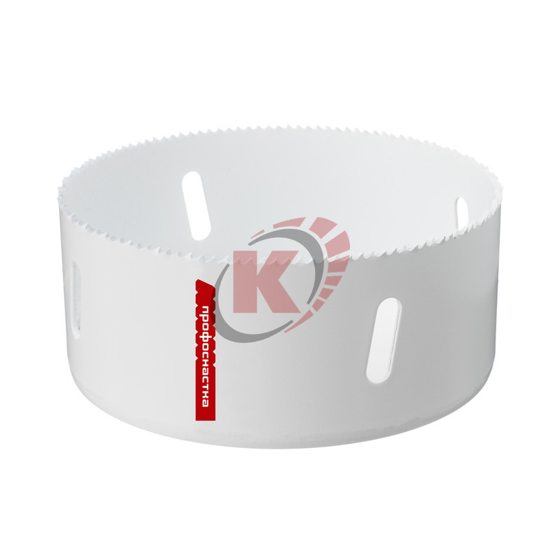Коронка биметаллическая d=108/38мм 10TPI HSSE №395 (80102095) ПрофОснастка