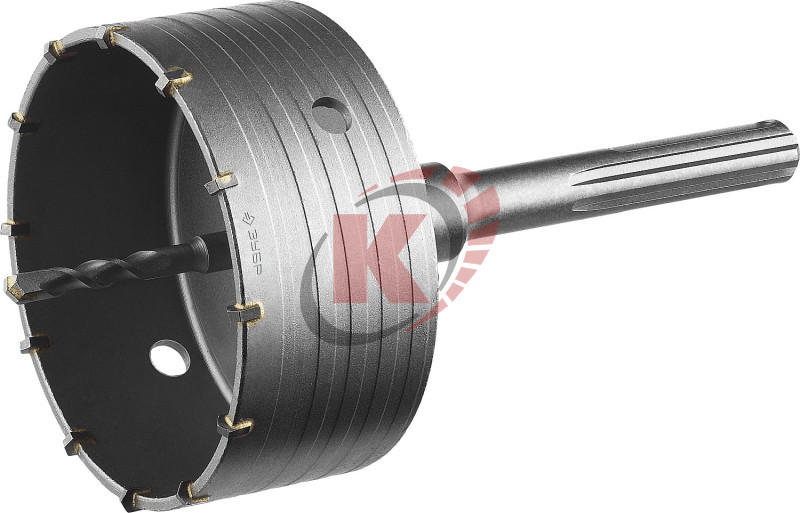 Коронка кольцевая по бетону т/с d=125мм SDS-Max (2918-125) Зубр