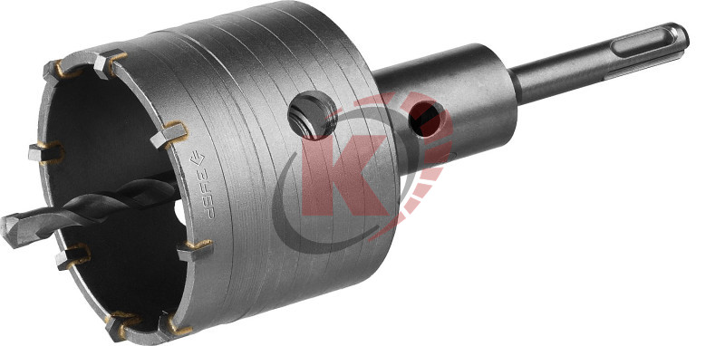 Коронка кольцевая по бетону т/с d=73х60мм SDS+ (2918-73) Зубр