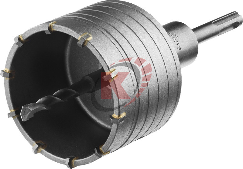 Коронка кольцевая по бетону т/с d=80мм SDS+ (29190-80) Stayer