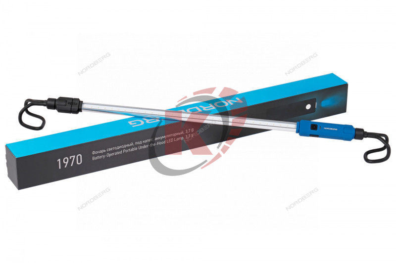 Фонарь светодиодный под капот, аккумуляторный, 3,7 В (1970) Nordberg
