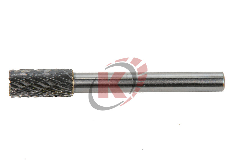 Борфреза т/с d=8х20х64х6 цилиндр. Форма B с рабочим торцем (900525-8*20*64) Garwin