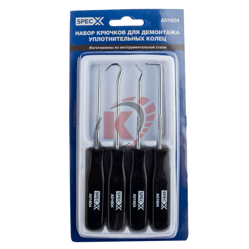 Набор мини крючков, 4 пр. (A01604) SpecX