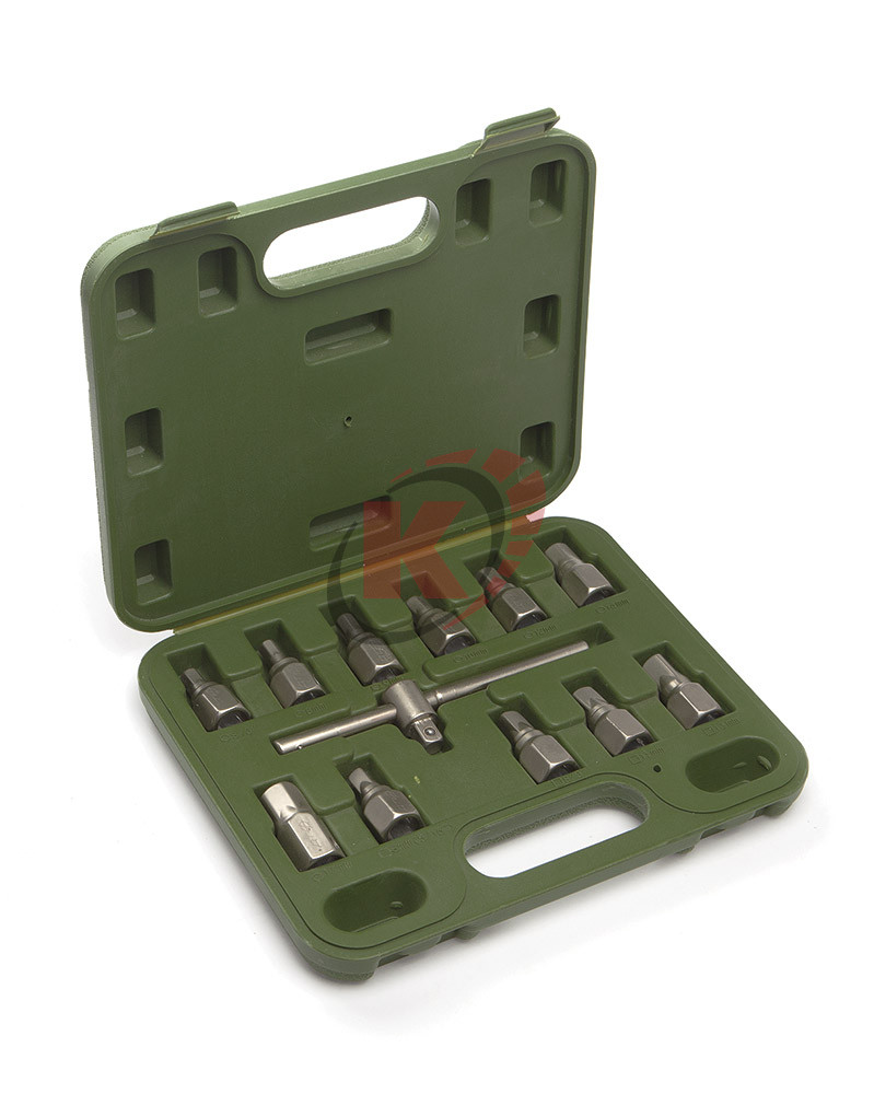 Набор насадок для сливных пробок 12пр. (800912) ДТ