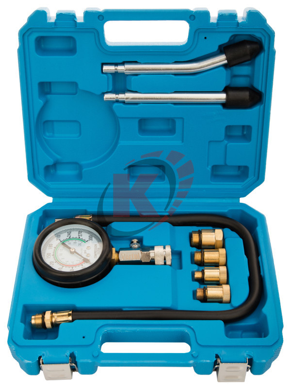 Компрессометр бензиновый. универсальный, 20атм, 8пр. (VR50192) Vertul