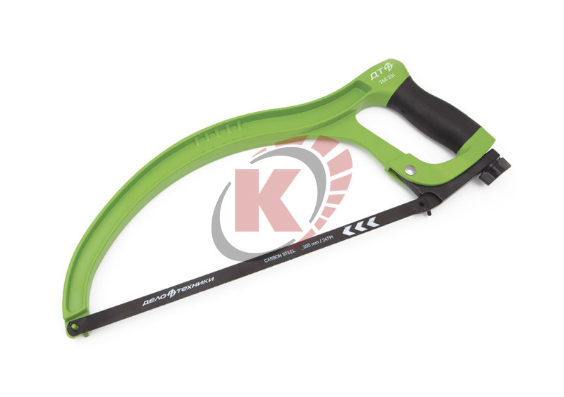 Ножовка по металлу цельноалюминиевая с обрезиненной рукоятью 300 мм (265331) ДТ