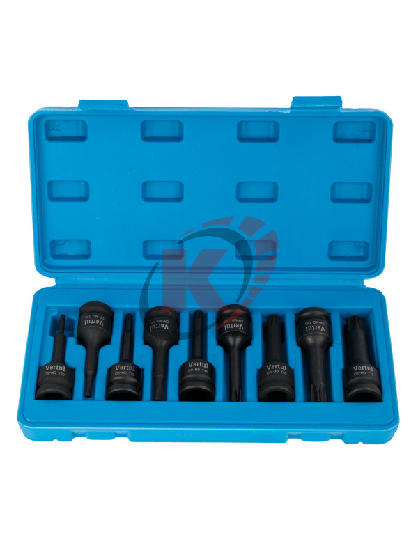 Набор ударных головок TORX 9пр. (VR50256) Vertul