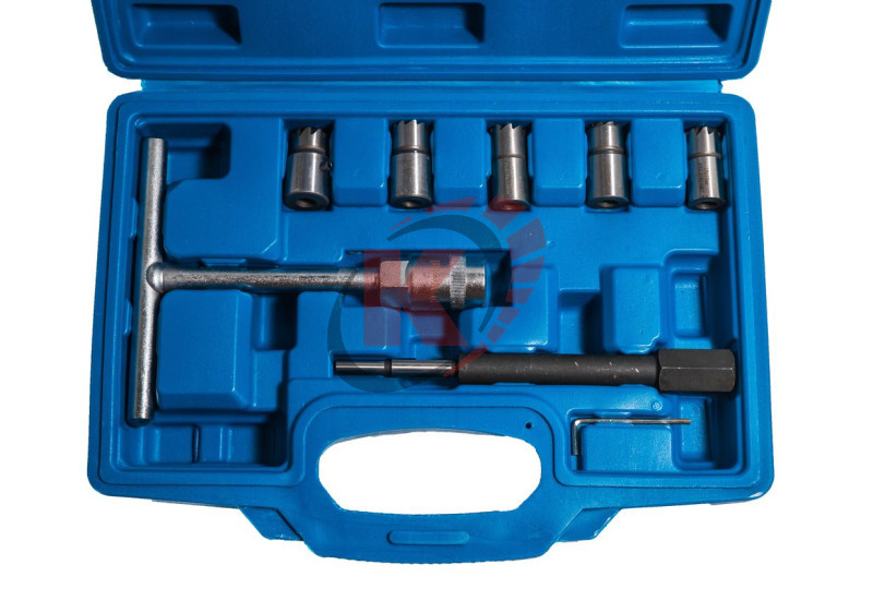 Набор фрез для восстановления гнёзд дизельных форсунок 7пр. (VR50337) Vertul