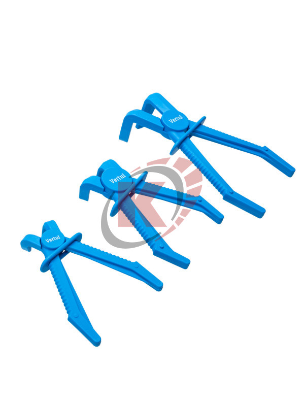 Набор загнутых зажимов для пережатия шлангов с пружиной 3пр. (VR50361) Vertul