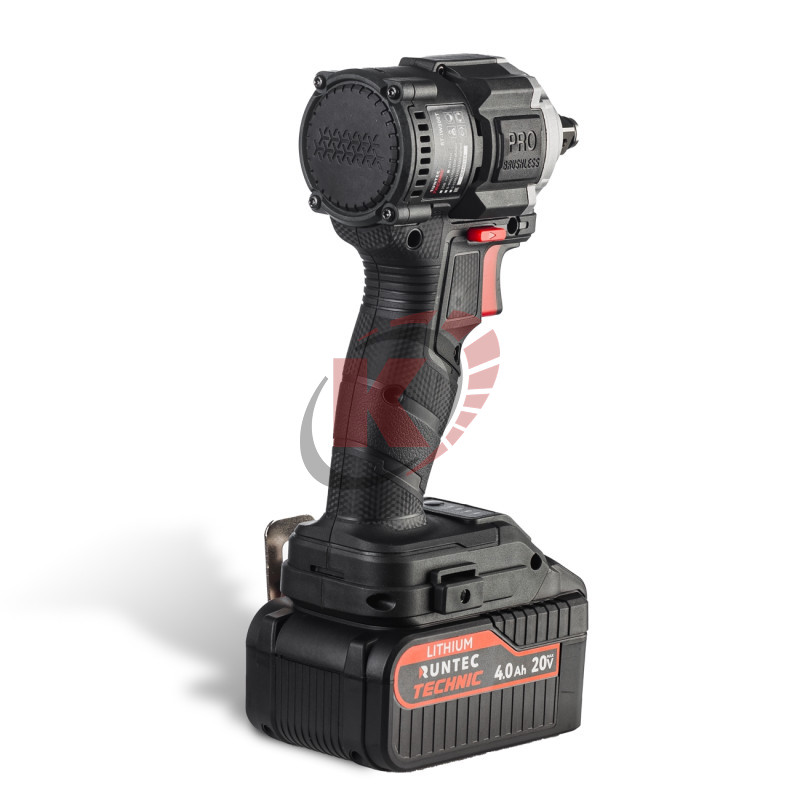 Гайковерт аккум. 20В, 300Нм, 1/2", 2х4Ач (RT-IW300T) TECHNIC Runtec