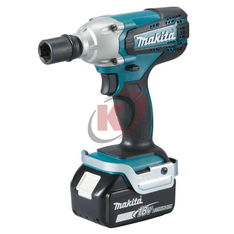 Гайковерт аккум. уд. 18В, 190Нм, 3000 уд/мин, 1/2", 2х4Ач, З/У (DTW190RME) Makita