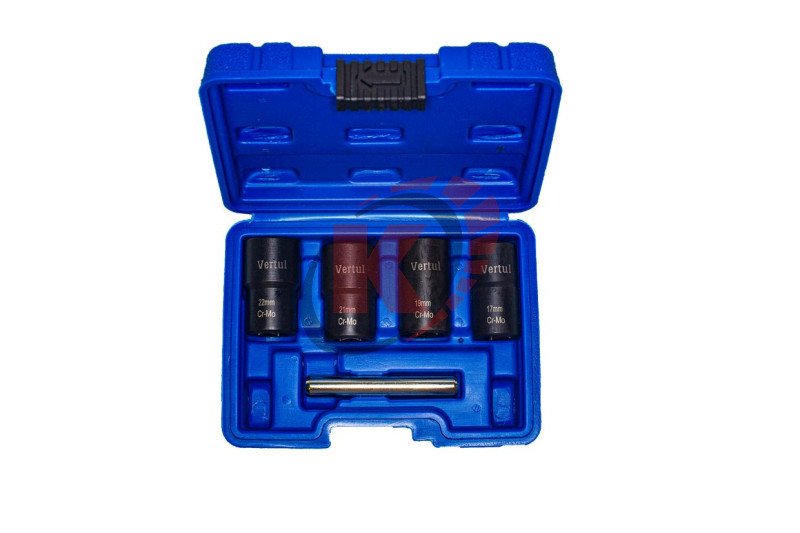 Набор головок для поврежденных болтов и гаек 5пр. (VR50927) Vertul