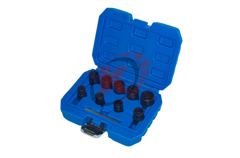 Набор головок для поврежденных болтов и гаек 10пр. (VR50927A) Vertul