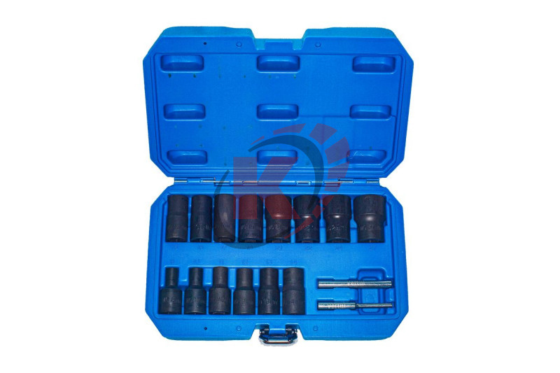 Набор головок для поврежденных болтов и гаек 16пр. (VR50927B) Vertul