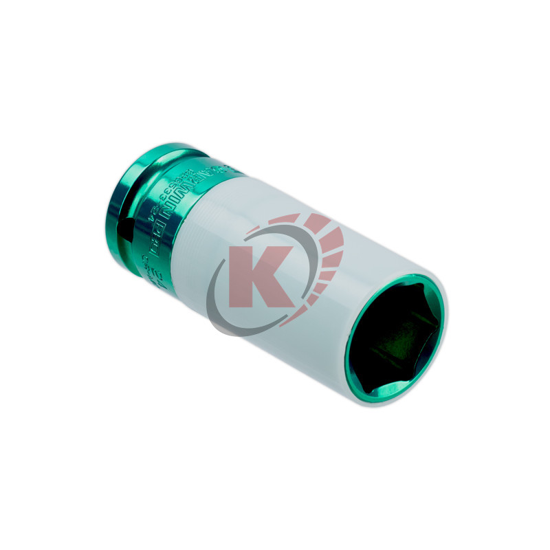 Головка торцевая 6гр. 1/2" S=24мм L=82мм ударная для литых дисков (626533-24) Garwin