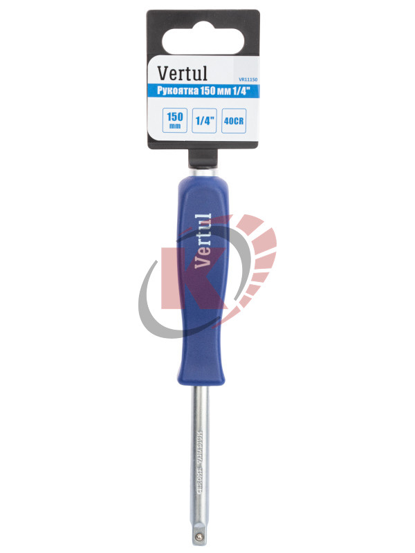 Вороток-отвертка 1/4" L=150мм (VR11150) Vertul