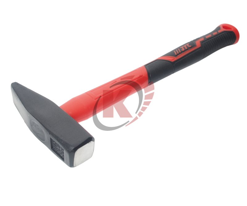 Молоток 500г с фибергласовой ручкой квадратный боек (JTC-1659-05)